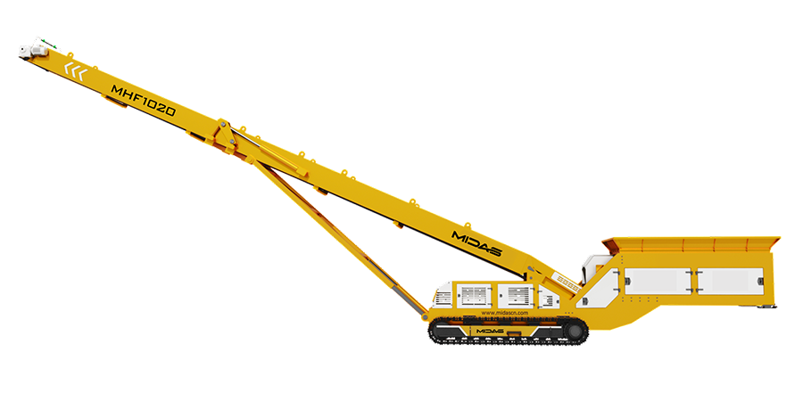 Tracked Mobile Conveying Plant MHF1020