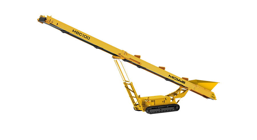 Tracked Mobile Conveying Plant MBC100