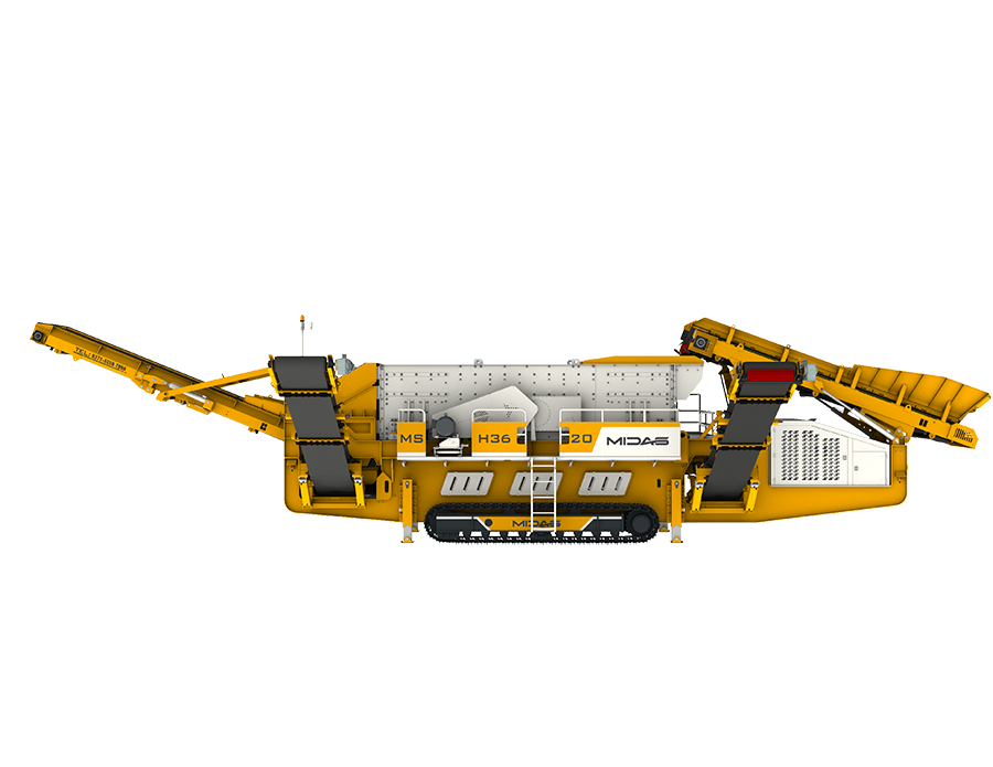 Tracked Mobile Horizontal Screening Plant