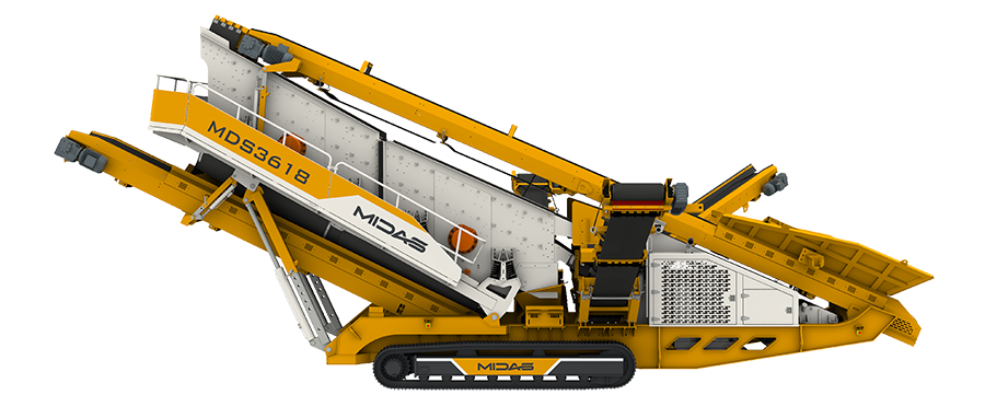 MDS Series Tracked Mobile Inclined Screening plant